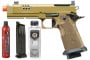 Zion Arms ZA11 MOD 2 Hi-Capa Full-Metal GBB Pistol Starter Pack (Tan)
