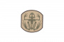 Emerson Frog Skeleton PVC Patch (Tan/OD Green)  (daily shocker)