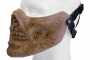 Emerson Half Face Zombie Skull Mask (Dried Bone)  (daily shocker)