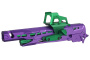 Atlas Custom Works CNC EX-02 Hi-Capa Frame Kit (Purple & Green) (daily shocker)