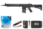 Ares SR25 RIS Sniper AEG Airsoft Rifle Battery & Charger Combo (Black)