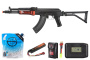 LCT G04 AK47 NV AEG Airsoft Rifle Battery & Charger Combo (Black/Wood) (daily shocker)