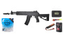 LCT Airsoft LCK12 Assault Airsoft AEG Rifle Battery & Charger Combo (daily shocker)