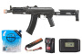 LCT ZK Series AK-74UN AEG Airsoft Rifle Battery & Charger Combo (daily shocker)