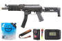 LCT ZK Series PP-19-01 AEG Airsoft SMG Battery & Charger Combo (daily shocker)
