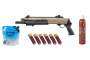 BO Manufacture FABARM STF12 Short 11" Pump Action Gas Shotgun Green Gas/Shell Combo (Flat Earth)
