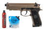 Vorsk VM9 Osiris GBB Airsoft Pistol Green Gas Combo (Dark Earth) (daily shocker)