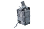 Lancer Tactical Bungee Double Mag Pouch (Grey) (daily shocker)