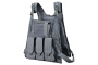 Lancer Tactical MOLLE Tactical Vest (Grey) (daily shocker)