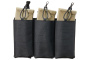 Lancer Tactical Laser Cut Triple AR/AK Magazine Pouch (Black) (daily shocker)