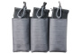 Lancer Tactical Laser Cut Triple AR/AK Magazine Pouch (Gray) (daily shocker)