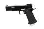 AIRSOFTGI CUSTOM HURRICANE 5.1 HI-CAPA GBB AIRSOFT PISTOL (SILVER)