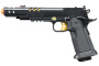 Golden Eagle 3362G Hi-Capa Full Metal GBB Airsoft Pistol (Black/Gold)