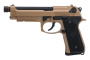 KJW Full Metal M9A1 CO2 Gas Blowback Airsoft Pistol (Dark Earth)