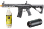 Lancer Tactical Gen 4 Valiant M4 AEG Airsoft Rifle Tracer Combo