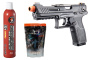 Lancer Tactical LTX Competition GBB Airsoft Pistol Starter Combo (daily shocker)