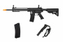 Combat Load Package #3 ft. Lancer Tactical LT-19 Gen 2 M4 Keymod AEG Airsoft Rifle Low FPS (Black)