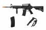 Combat Load Package #8 ft. Lancer Tactical LT04B Gen 2 SOPMOD M4 RIS Carbine AEG Airsoft Rifle (Black)