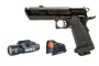 KLI Hicapa Baba Yaga 2 CO2 Blowback Airsoft Pistol Field Ready Combo V29