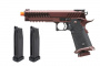 Lancer Tactical Knightshade Hi-Capa Gas Blowback Airsoft Pistol Magazine Combo (Black & Bronze)