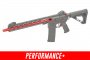 MAYO GANG MGC4 MK2 FULL METAL M4 AEG W/ ETU AIRSOFT RIFLE PERFORMANCE + (BLACK & RED)