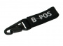 Condor Outdoor B Positive Blood Type Key Chain (Black)