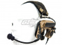 Bravo #9 Head Set Motorola 1 Pin PTT (Tan)
