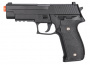 UK Arms G26H Spring Airsoft Pistol w/ Hard Shell Holster (Black)