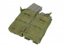Condor Outdoor Double Open-Top M4 Magazine MOLLE Pouch (OD Green)