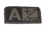 Condor Outdoor Velcro A Positive Blood Type Patch (OD Green)