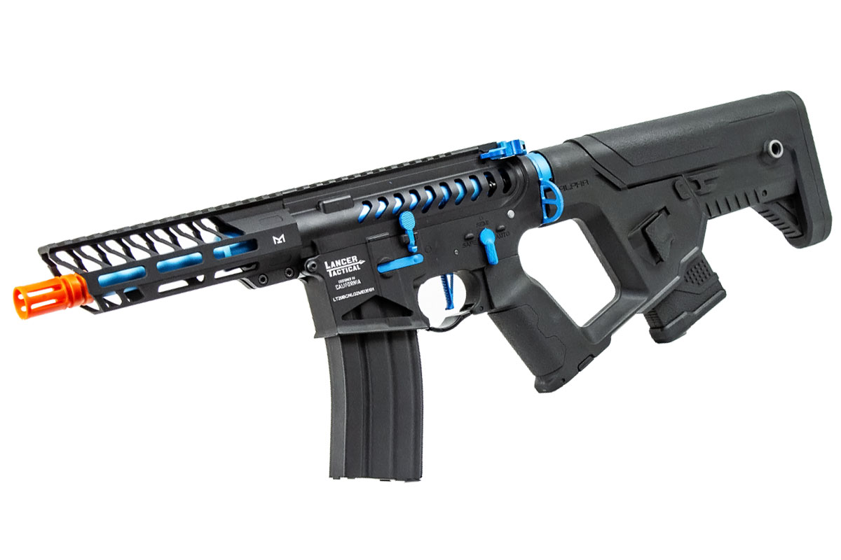Lancer Tactical Enforcer NEEDLETAIL Skeleton Full Metal AEG Airsoft Rifle LT-29