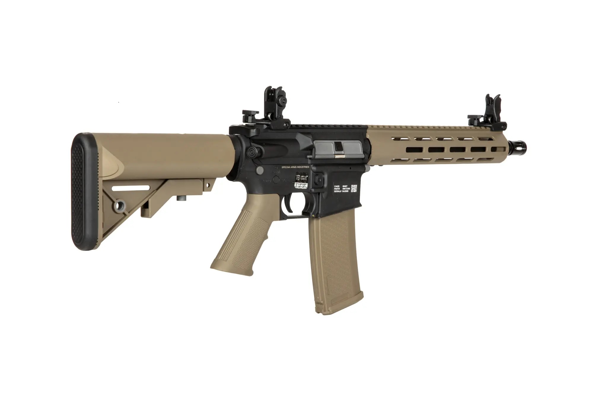 Specna Arms FLEX SA-F03 M4 M-LOK AEG Airsoft Gun (Tan)